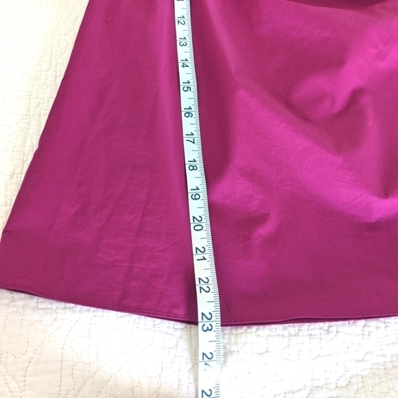 J Crew Magenta Pink Ruffle Penny Blouse S - Picture 8 of 13